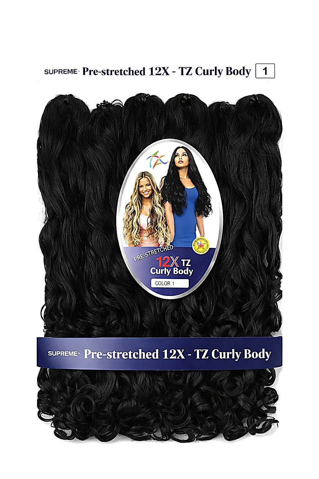 12X TZ CURL BODY LINDA PRE-STRETCHED