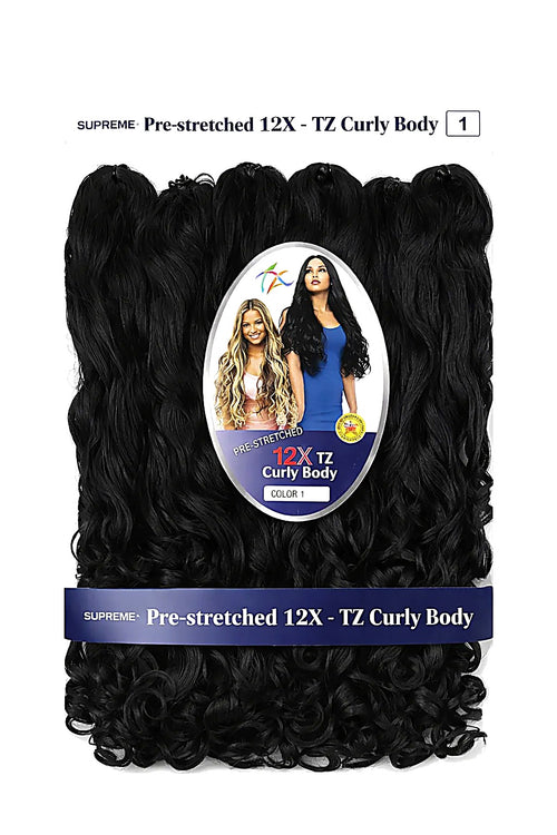 12X TZ CURL BODY LINDA PRE-STRETCHED