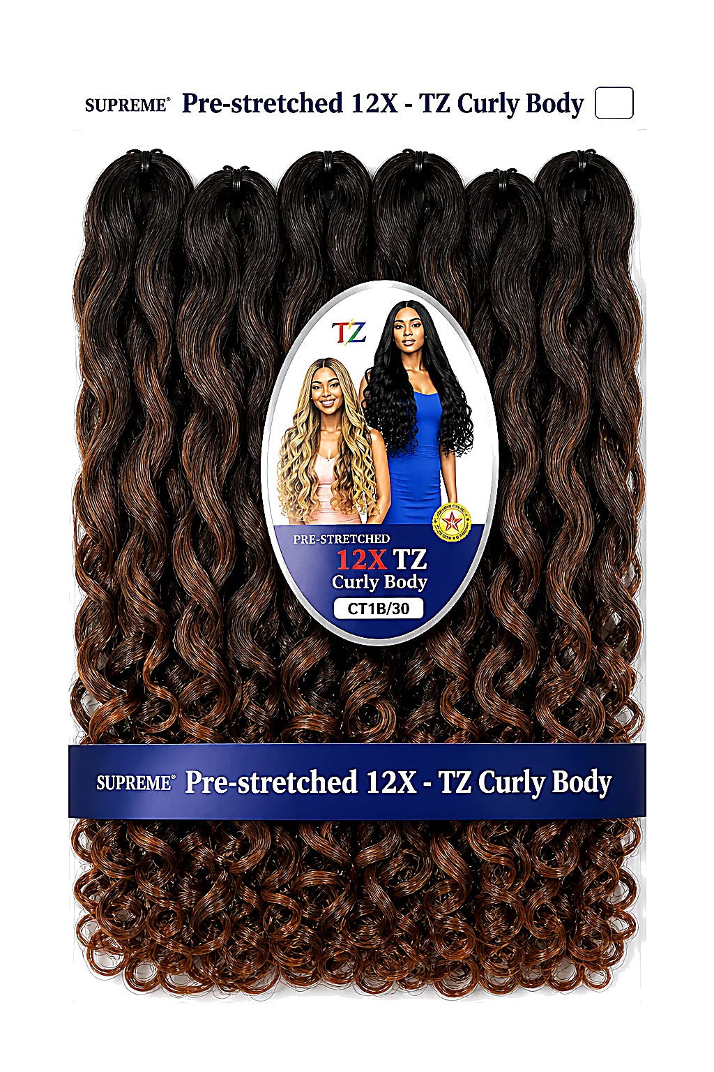 12X TZ CURL BODY LINDA PRE-STRETCHED