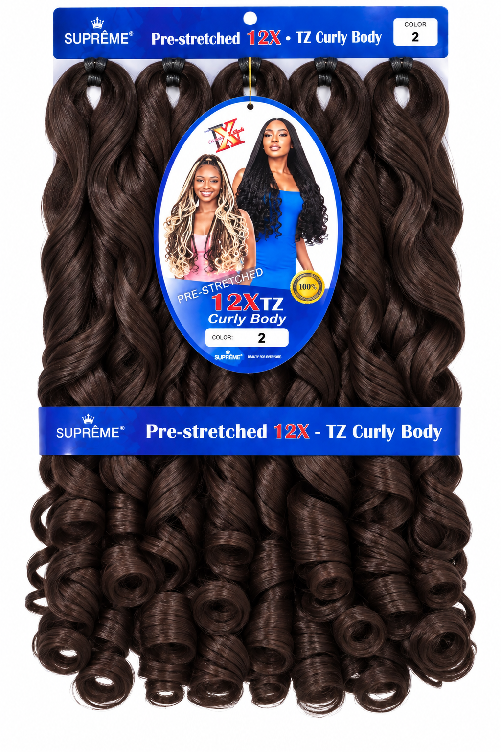 12X TZ CURL BODY LINDA PRE-STRETCHED