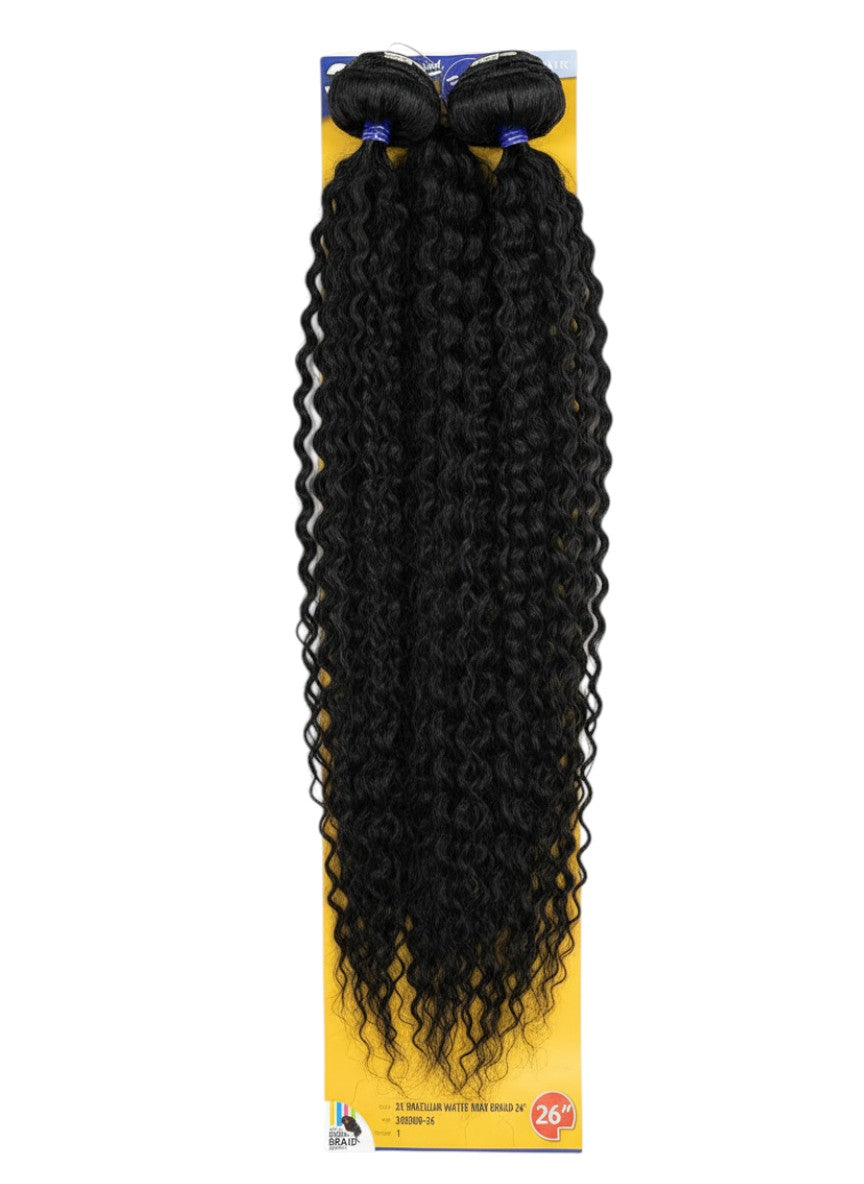 3X BRAZILIAN WATER WAVE BRAID 26