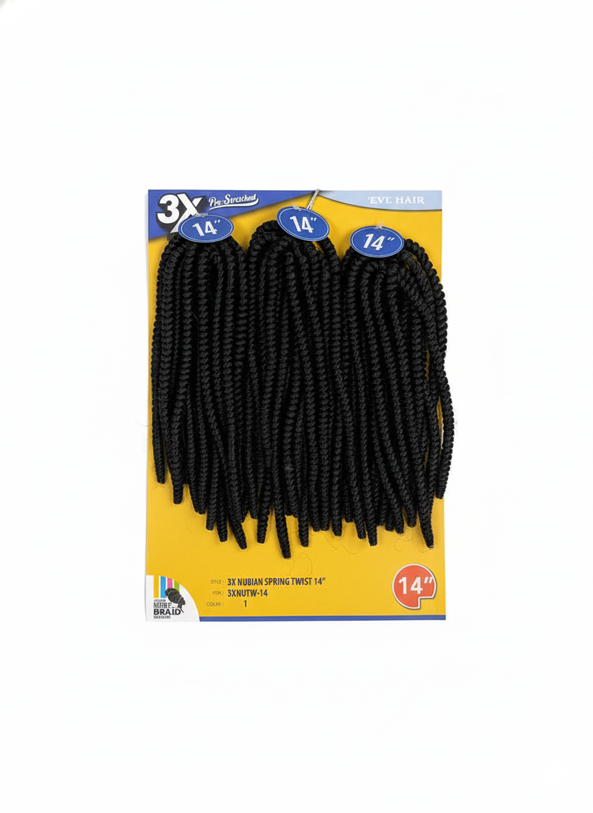 3X NUBIAN SPRING TWIST BRAID 3XNUTW 14