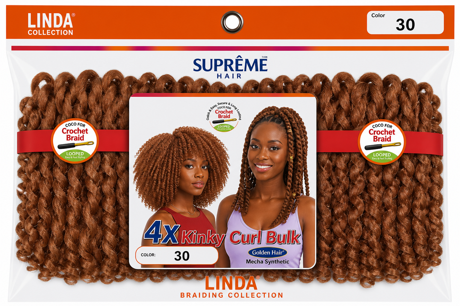 4X KINKY CURL BULK