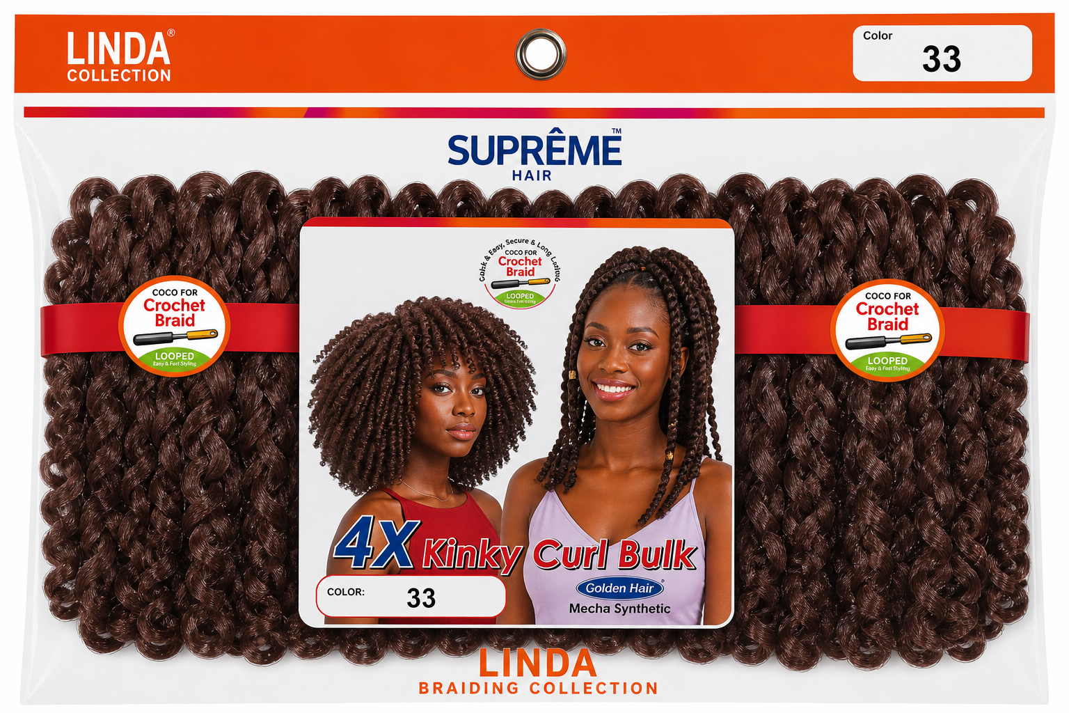 4X KINKY CURL BULK