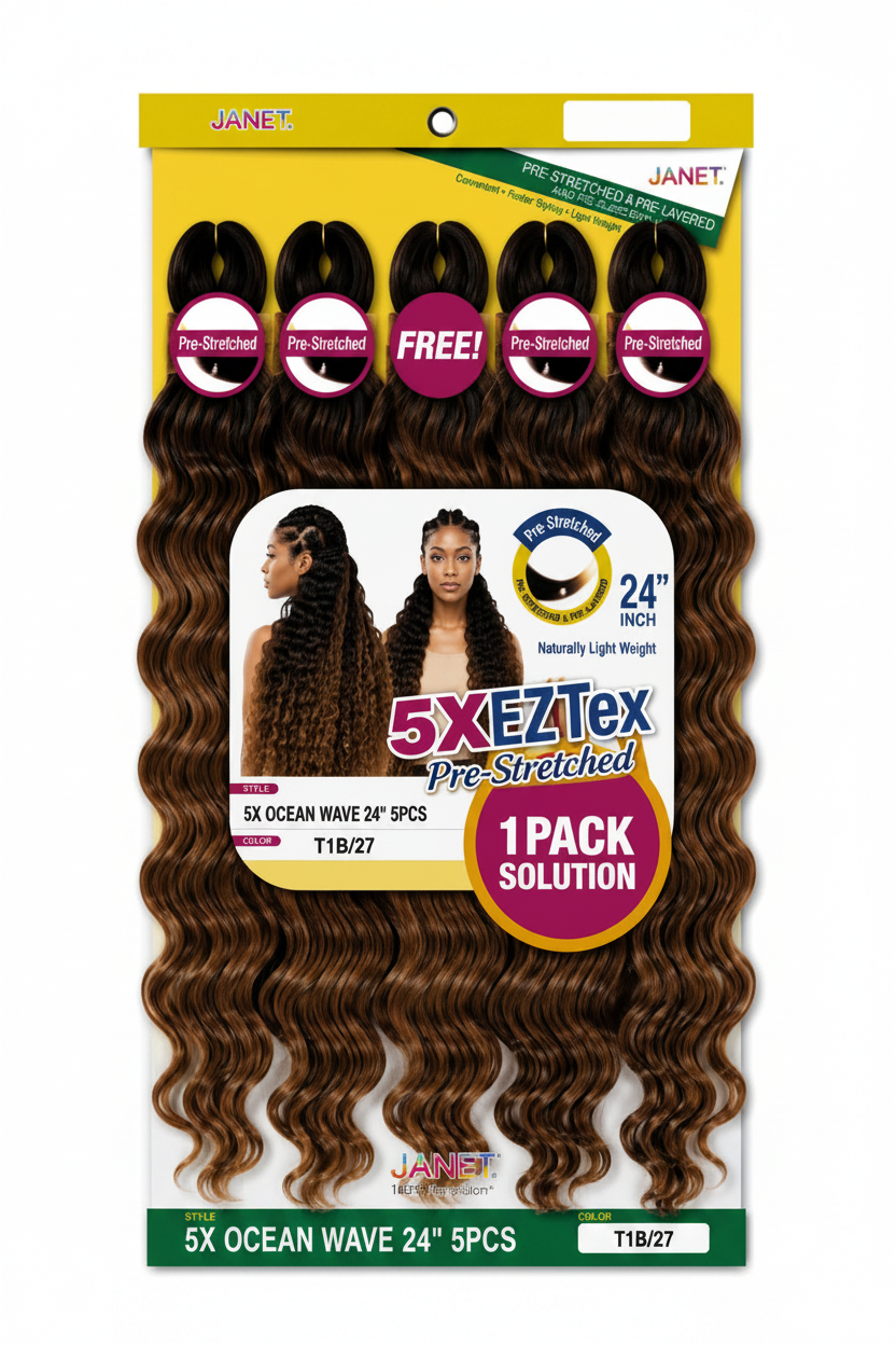 5X EZ OCEAN WAVE 24 5PCS
