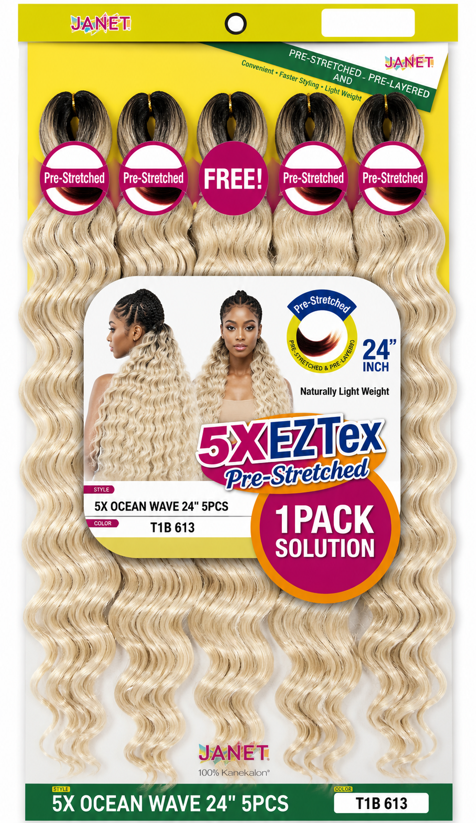 5X EZ OCEAN WAVE 24 5PCS