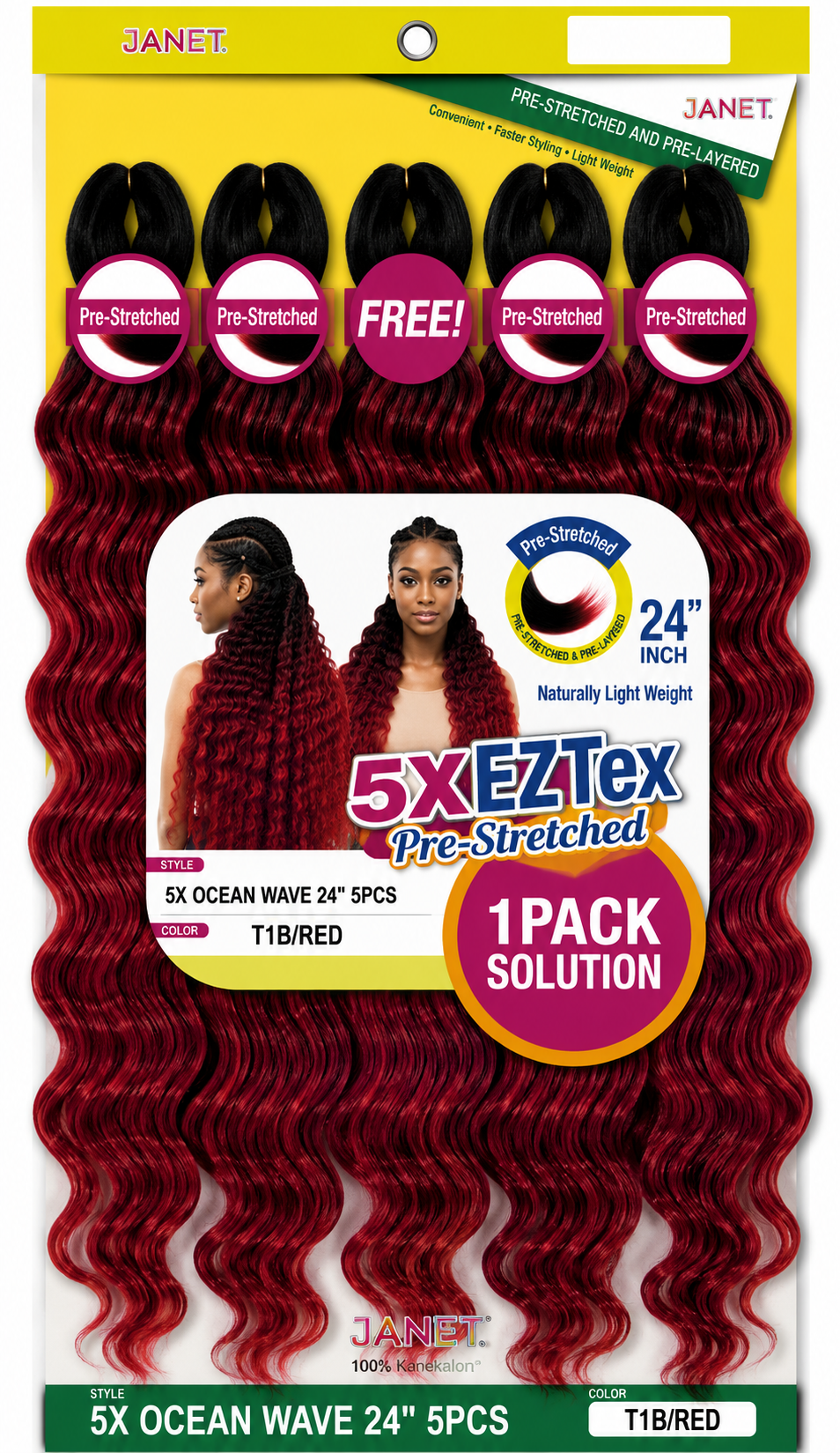 5X EZ OCEAN WAVE 24 5PCS