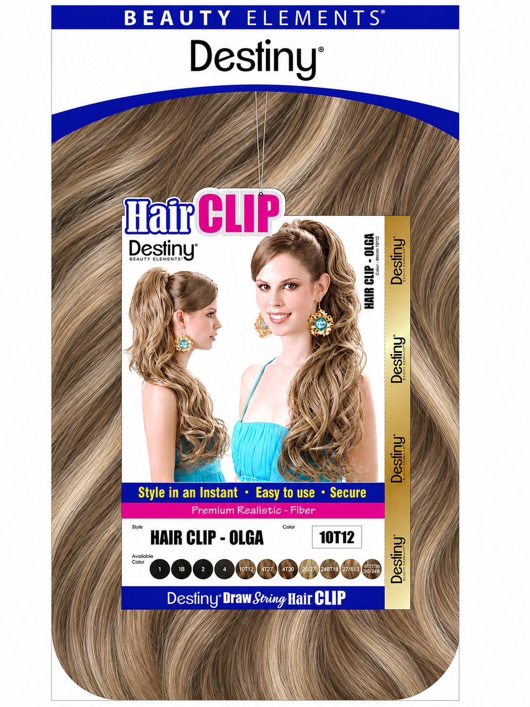 DESTINY HAIR CLIP OLGA