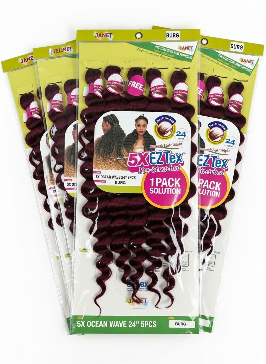 5X EZ OCEAN WAVE 24 5PCS