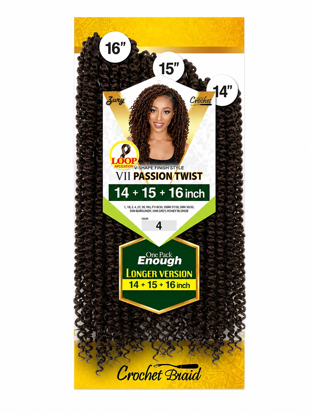 V11 PASSION TWIST 14+15+16 INCH