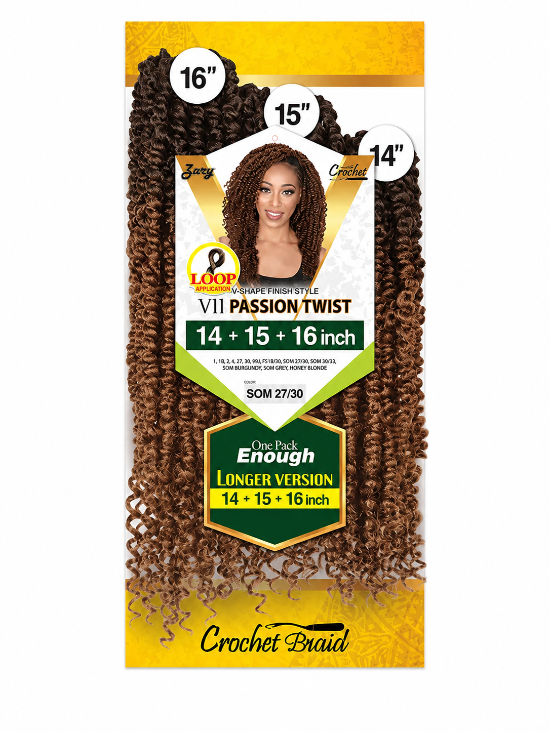 V11 PASSION TWIST 14+15+16 INCH