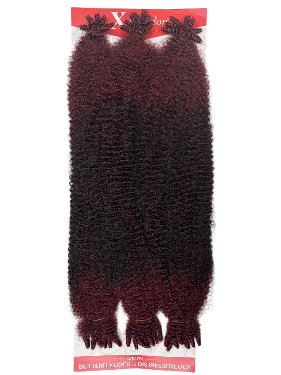 X-PRESSION-TWISTED UP-3X SPRINGY AFRO TWIST