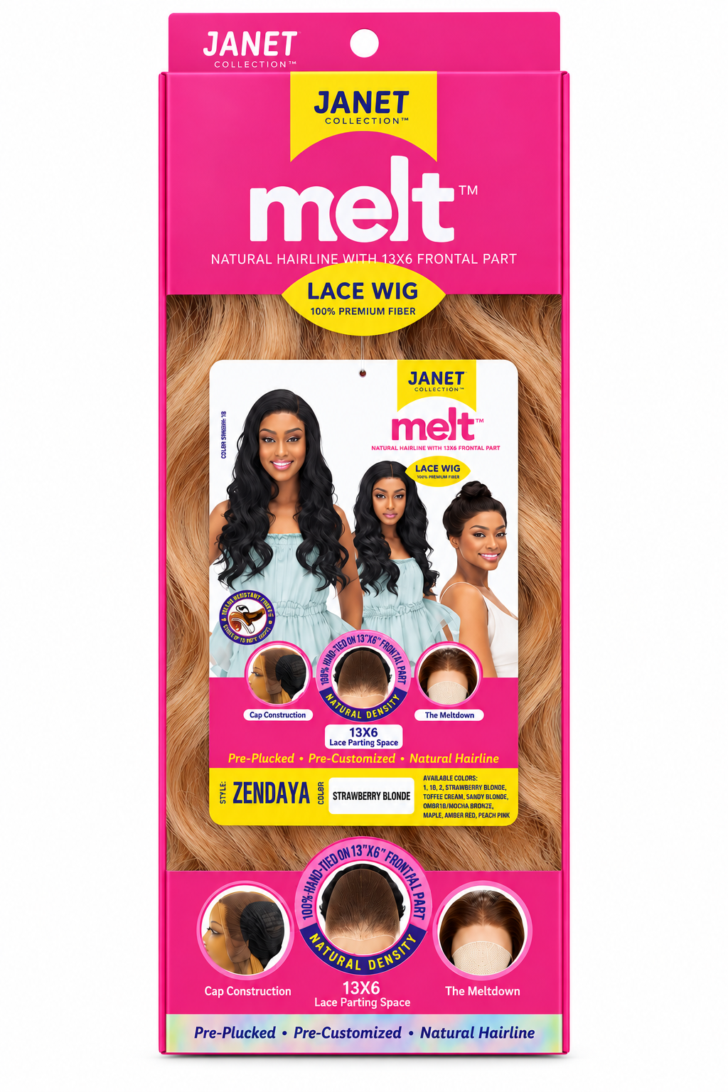 MELT 13X6 LACE ZENDAYA WIG